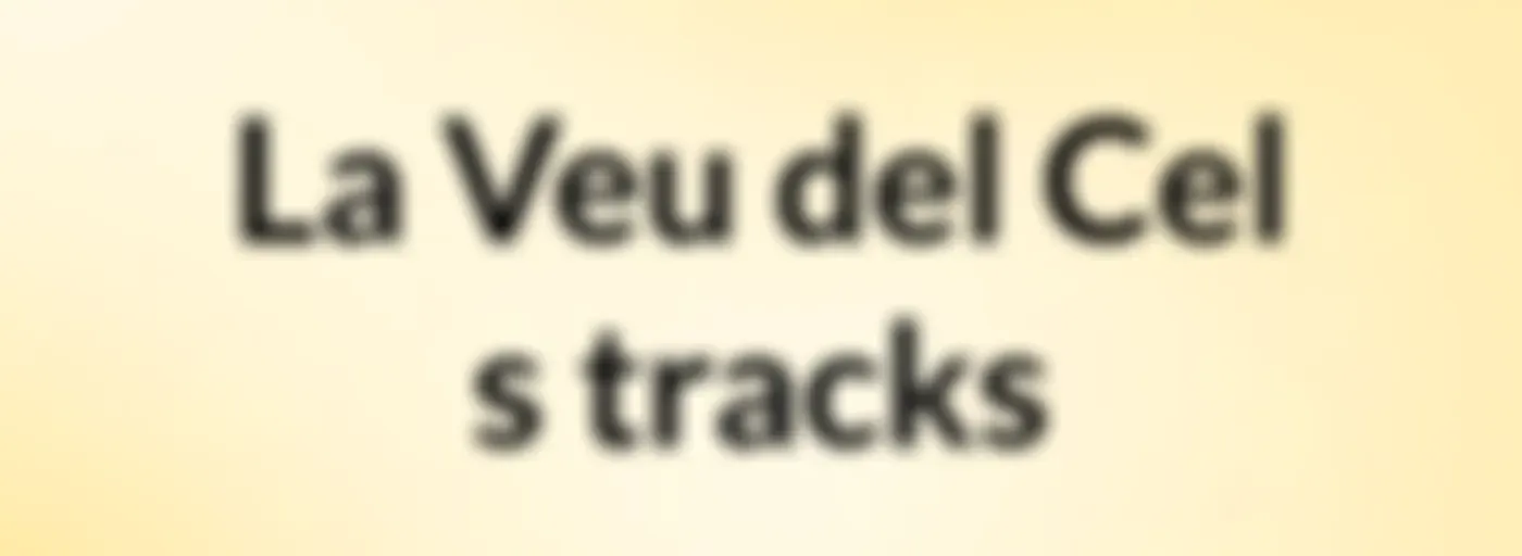 La Veu del Cel's tracks
