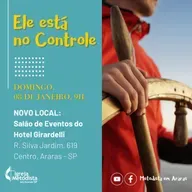 Mensagens de Vida - Episódio 76 - Ele está no controle