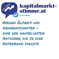 kapitalmarkt-stimme.at daily voice 249/365: Wegen Ölpreis und Gewerkschaften - eine der gruseligsten Aktionen, die je eine Notenbank machte