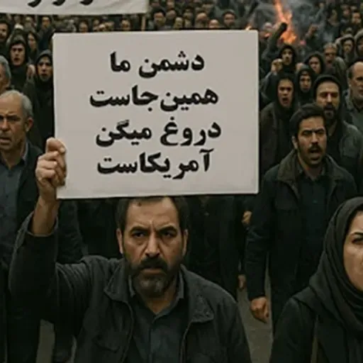 پیام خیابان به مردم ایران: دشمن همین‌جاست!
