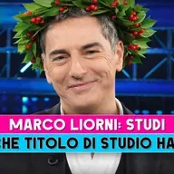 Marco Liorni, Studi: Che Titolo Di Studio Ha?