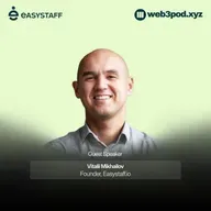 380: From Bitcoin Mining in 2012 to Building the Future of Decentralized Work with Guest Speaker Vitali Mikhailov from EasyStaff.io
