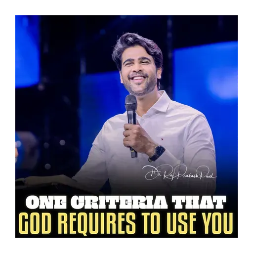 One criteria that GOD requires to Use You