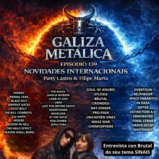 GALIZA METÁLICA 139 NOVIDADES INTERNACIONAIS