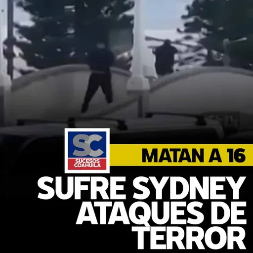 Terror en Sydney; padre e hijo matan a 16 y hieren a 40