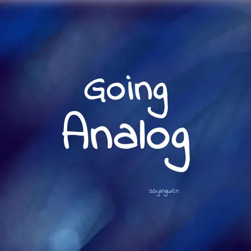 N08 Going analog 📚 離線生活新趨勢