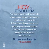 No doy marcha atrás ~ Devocional de Jóvenes ~ 9 de agosto 2025