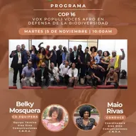COP 16: Voces Afro en la defensa de la biodiversidad