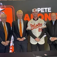 Pete Alonso and Orioles brass meet with media after signing five-year, $155 million contract