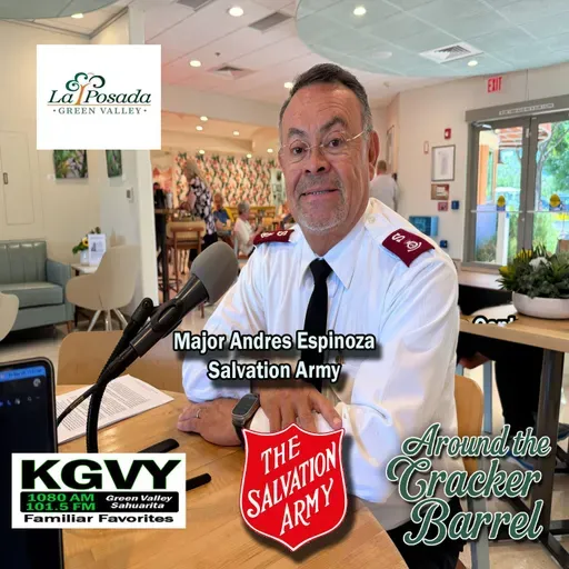Around The Cracker Barrel - From Donut Day to School Days with the Salvation Army Andres Espinoza (Aired 05/29/2026)