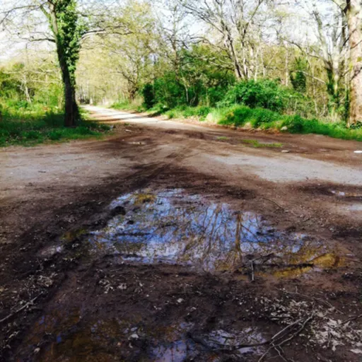 Gathering the beauty from the ground