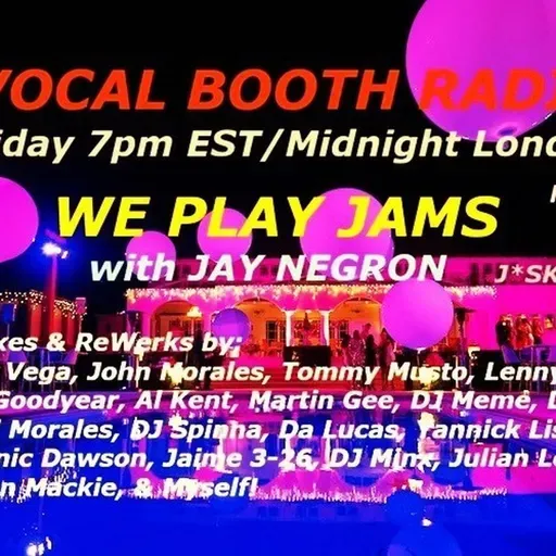 JAY NEGRON on VOCAL BOOTH RADIO - May 1, 2026