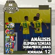 Análisis Eliminatorias Sudamericanas. Jornada 12 | Argentina y Brasil sigue dominando, a costa de una Uruguay muy decepcionante | Chile y Bolivia resucitan y sueñan con Qatar 2022
