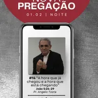 "A hora que já chegou e a hora que está chegando"