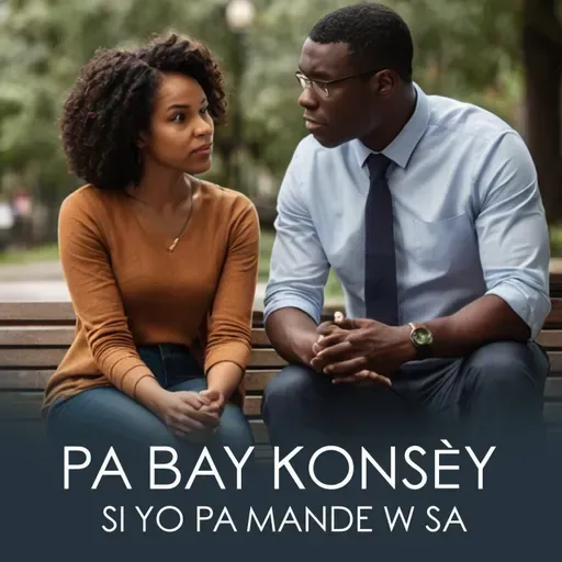 Pa bay konsèy lè yo pa mande w li