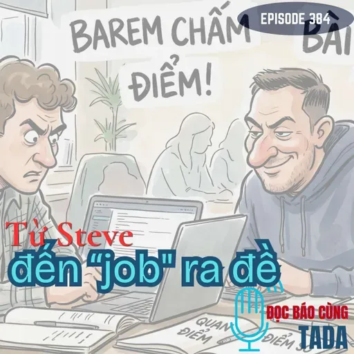 Từ chuyện Steve tới 'job' ra đề