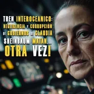 Tren interoceánico: Negligencia y corrupción de gobiernos de Claudia Sheinbaum matan… otra vez!