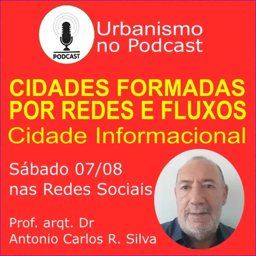  CIDADES FORMADAS POR REDES E FLUXOS. Arqt. Prof. Antônio Carlos - COMENTA 