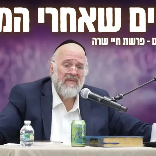 החיים שאחרי המוות ע״פ מדרשי חז״ל - הרב רוזנבלום בשיעור עוצמתי על פרשת חיי שרה (פ"ד)
