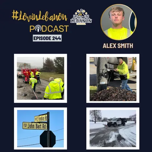 Episode 244 - Potholes, Street Signs & Brush Week Details | Alex Smith, Department of Public Works
