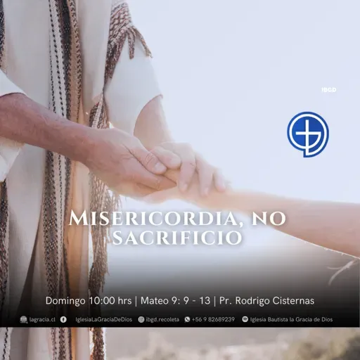 Misericordia, no sacrificio | Mateo 9:9-13 | Primer Culto | Audio Domingo 07 Diciembre 2025