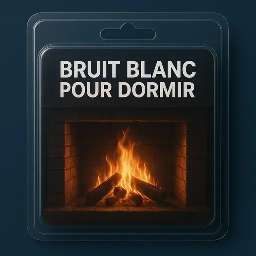 1 H Bruit blanc pour DORMIR | Au coin de la Cheminée
