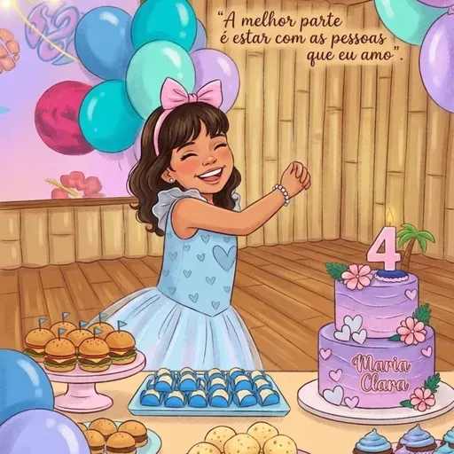A festa mais especial de todas