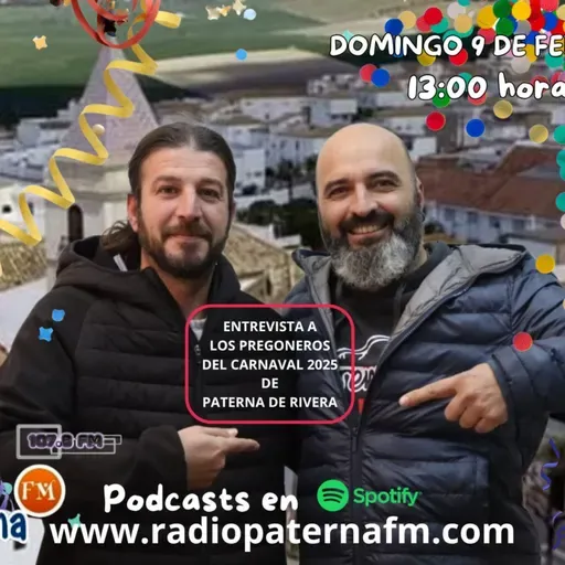 PREGONEROS CARNAVAL DE PATERNA 2025