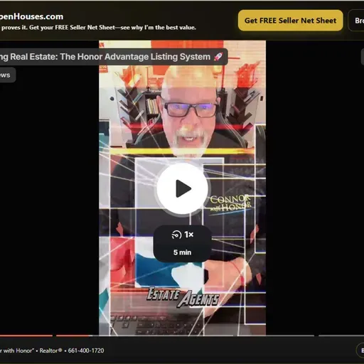Honor Advantage sales system for Santa Clarita and San Fernando Valley real estate sellers