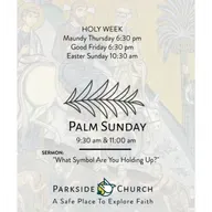 Palm Sunday | "What Symbol Are You Holding Up?" | Rev. Colin Kerr