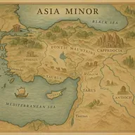 Geografía de Asia Menor, su influencia en el desarrollo histórico y cultural