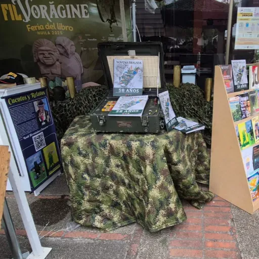 184. Participación de las Fuerzas Militares en la Feria Internacional del Libro-Filvorágine