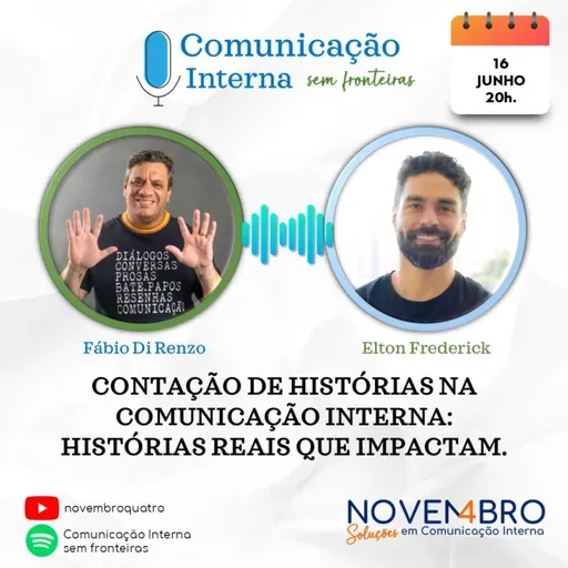 Contação de histórias na comunicação interna, com Elton Frederick