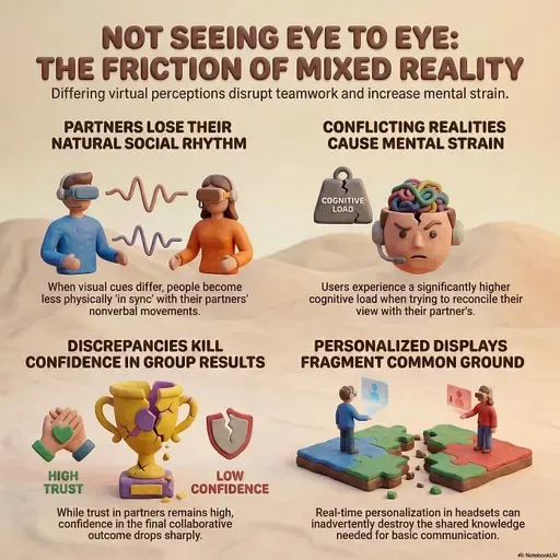 Two Realities, One Team: Trust and Cooperation in Mixed Reality