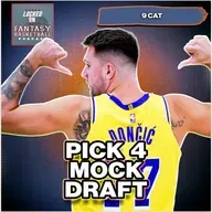 Fantasy Basketball Mock Draft | Picking 4th in 9-Cat — Can Luka Dončić Carry Your Team?