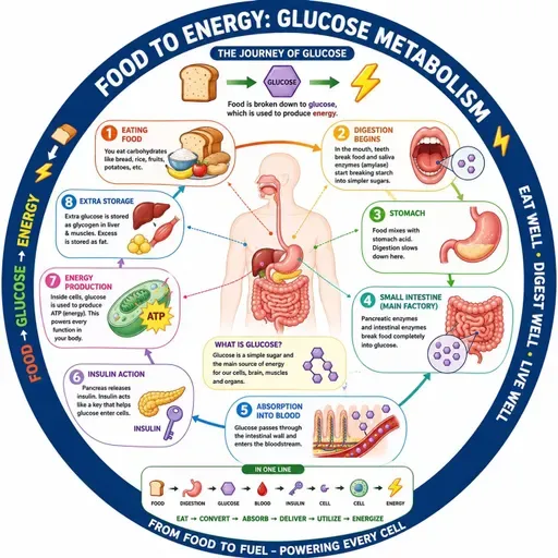 EP- 279💥 Glucose: The Secret Fuel of Life | গ্লুকোজ—জীবনের গোপন জ্বালানি | wellness podcast