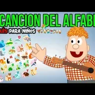 038. Canción del ALFABETO en INGLÉS con ejemplos para niños