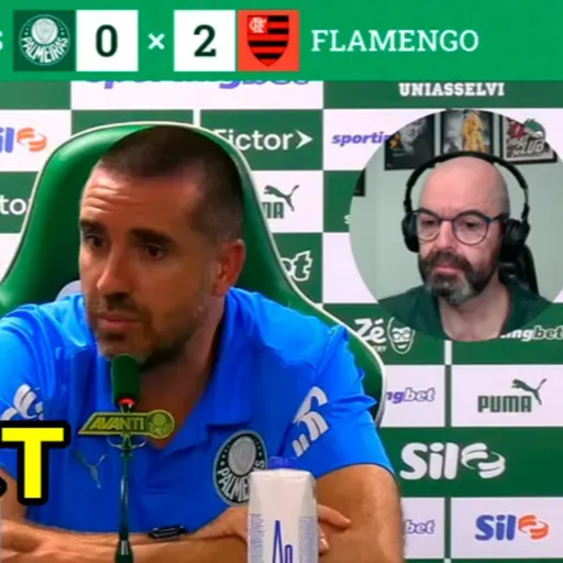 REACT - Coletiva João Martins - Palmeiras 0x2 Flamengo