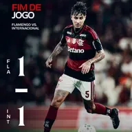 Flamengo 1 x 1 Internacional