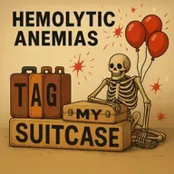 Hemolytic Anemias: TAG My Suitcase mnemonic