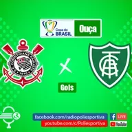 FUTEBOL NA POLIESPORTIVA - COPA DO BRASIL 2023 - QUARTAS DE FINAL - JOGO #2 - GOLS DE CORINTHIANS 3 (3) X (1) 2 AMÉRICA MINEIRO