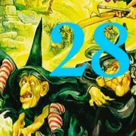 Brujas de viaje 28, (voz humana); Mundodisco 12.