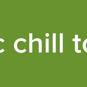 Music chill to chill