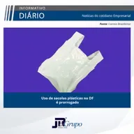 Uso de sacolas plásticas no DF é prorrogado