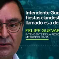 Intendente Felipe Guevara por fiestas clandestinas: "El llamado es a denunciar"