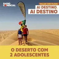  O deserto da Tunísia em todo o terreno com dois filhos adolescentes