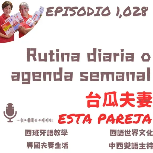 1,028. Rutina diaria o agenda semanal