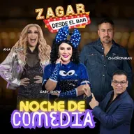 Zagar desde el bar "Noche de Comedia"