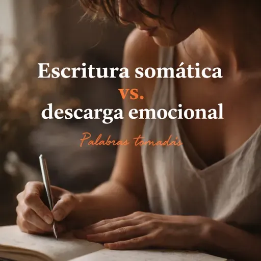 Escritura somática vs. descarga emocional