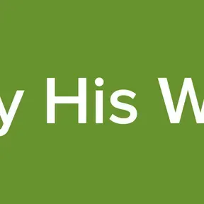Only His Word